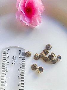 Tulipa ABS 8mm Copo Ouro Velho 2gr